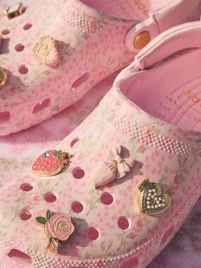 LoveShackFancy Classic Clog Pink Milk